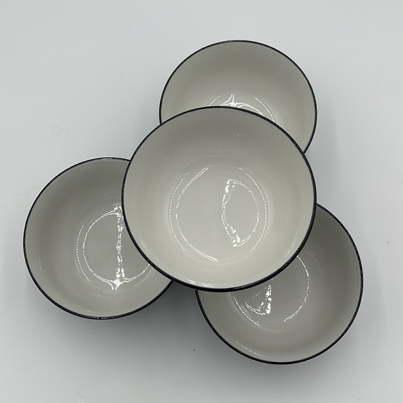 Dover & York Geometric Print Bowls (4) - Picture 2 of 3